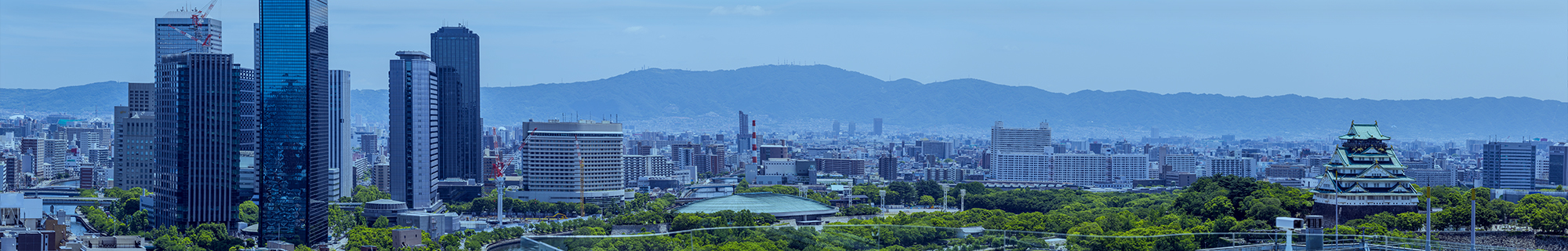 大阪の街並み